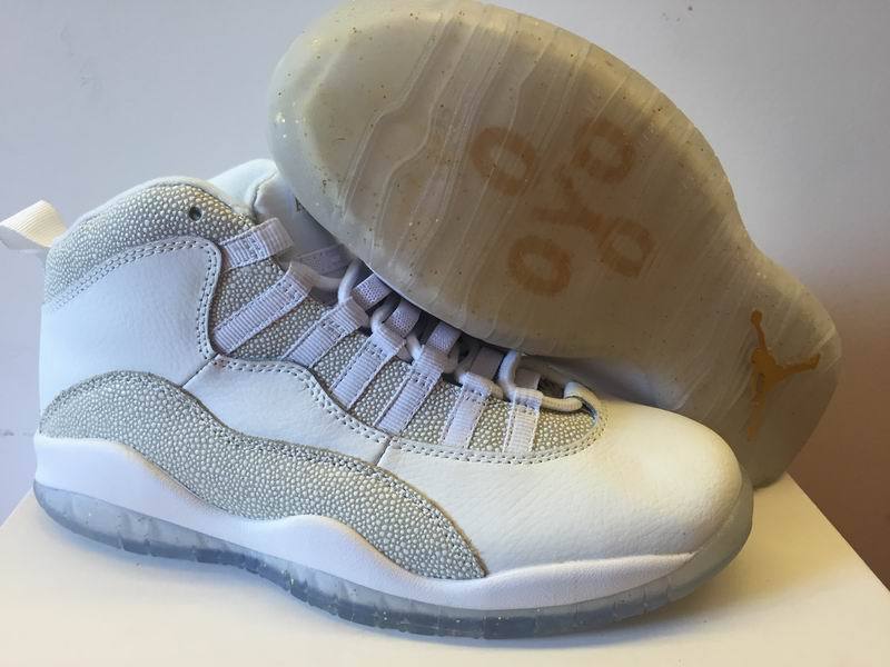 2016 Origiinal Jordan 10 OVO White Shoes